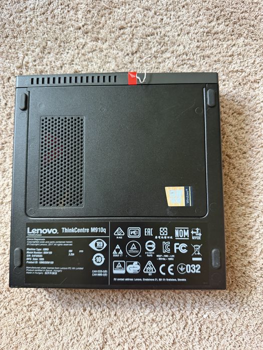 Mini PC / Tiny Lenovo M910q, Intel i5-7500, 16GB RAM, 512GB SSD NVMe, W11P