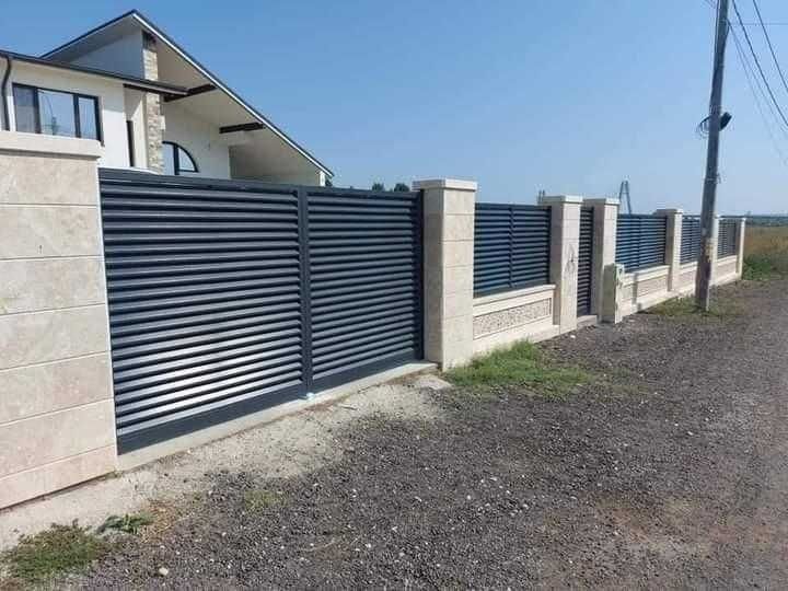 Construim porți la comanda clientului ne deplasăm în toată țara porți din șipcă metalică porți din lamele porți din tablă cutată