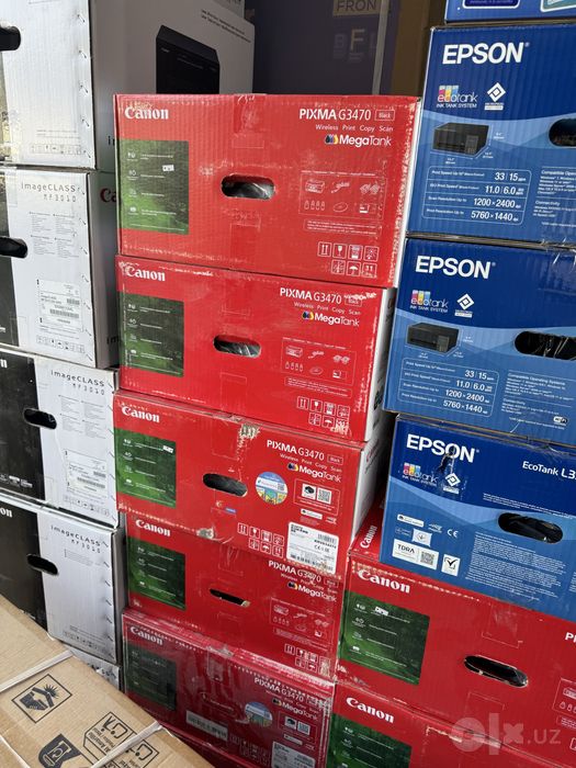 Cannon Epson принтеры
