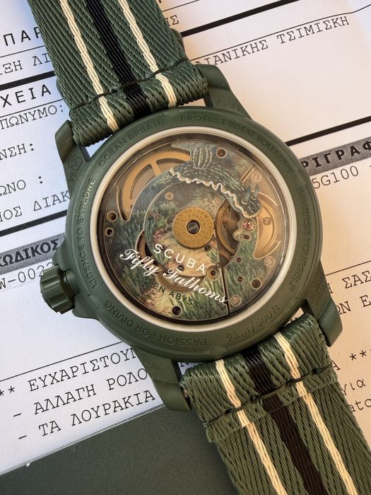 Blancpain x Swatch Scuba Fifty Fathoms "Green Abyss"