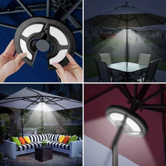 Lumină pentru umbrele SUPERNIGHT cu 36 LED-uri