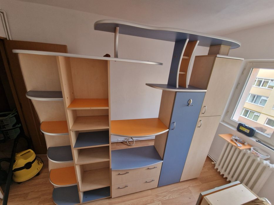 Set camera copii pat+dulap+birou