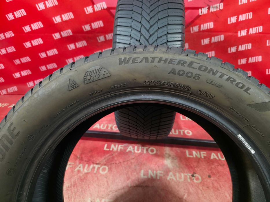 Anvelope VARA IARNA - 225/55/18 - BRIDGESTONE - 5.5 MM - DOT 2021 !