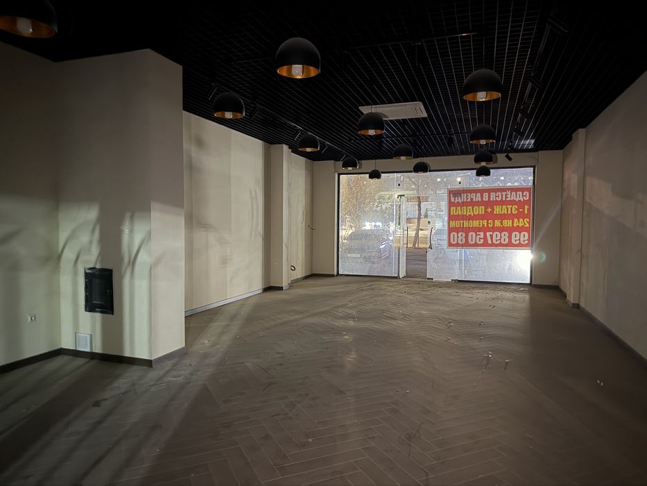 Помещение в аренду Сергили напротив рынка Мошина бозор