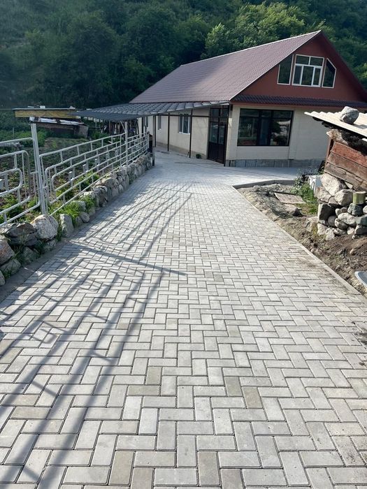 Укладка брусчатки