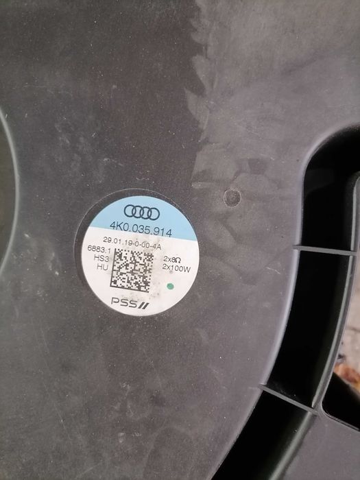 Subwoofer Audi A6 A7 C8 Bang Olufsen 4K0035914 2019-2023