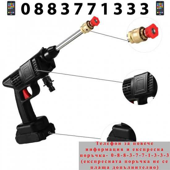 НЕМСКА Акумулаторна Водоструйка 48v 8 ah в куфар и зарядно + ЛЕД ФЕНЕР