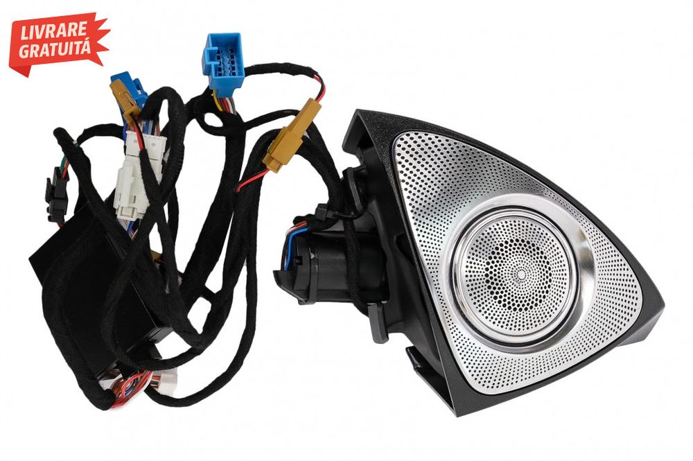 Tweeter LED rotativ cu 64 culori Mercedes C-Class W205 C205 S205 (2014