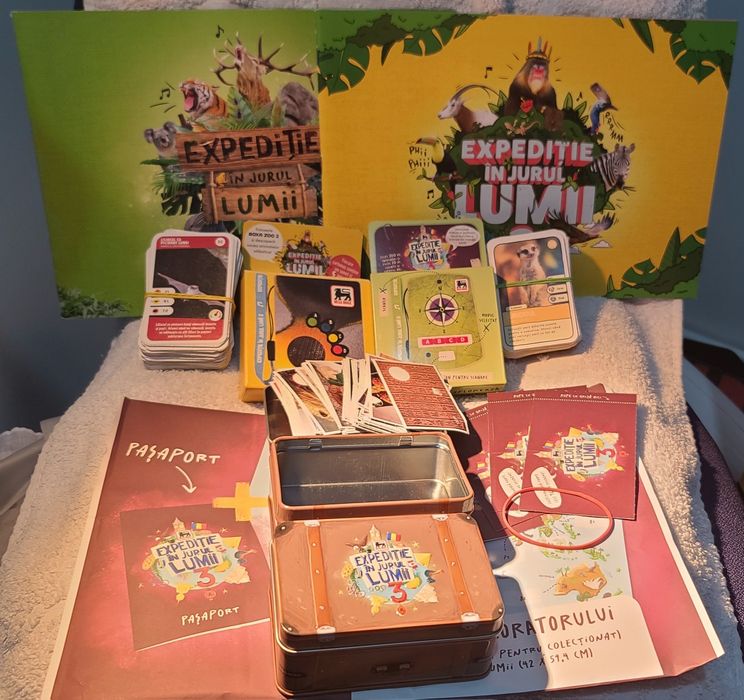 Setul complet Expeditie in jurul lumii 3