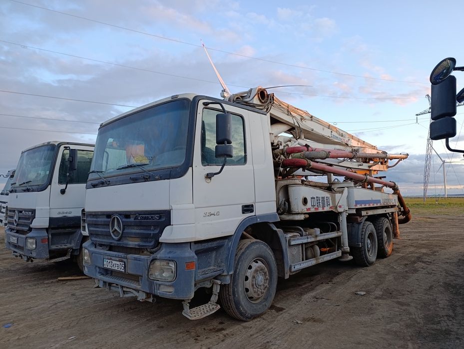 Услуги бетононасоса от20 до 52 метра