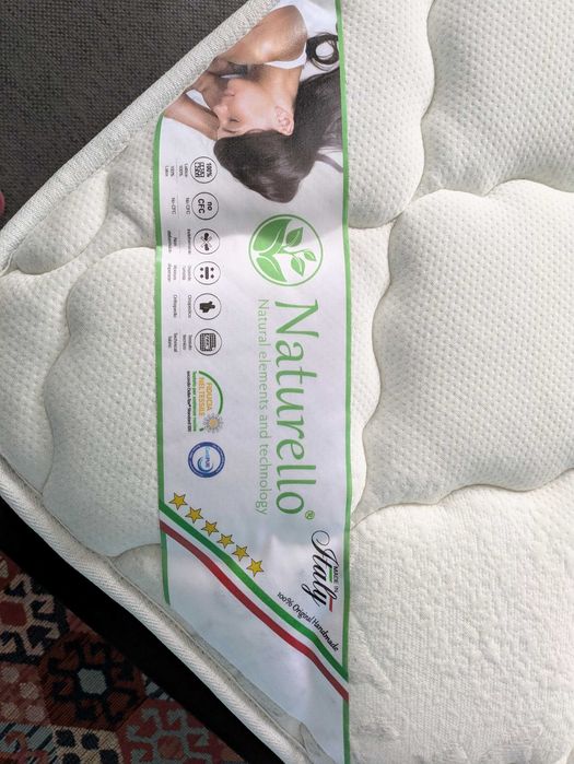 Saltea premium Hypnolattex – Latex Natural & Spumă Ortopedică Newlattex, Hipoalergenică, 160x200cm
