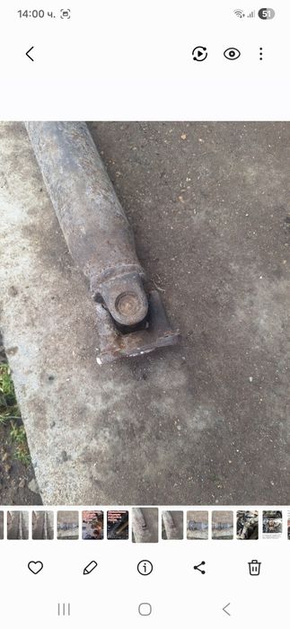 Кардан за Nissan Xtrail t30