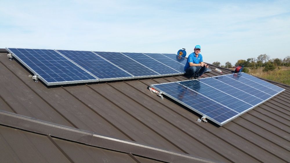 Instalatie PANOURI FOTOVOLTAICE Solare de Curent Energie Electrica