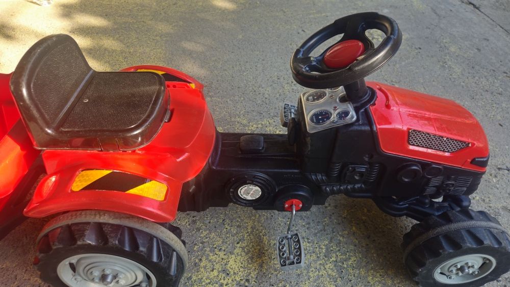 Tractor copii cu remorcă