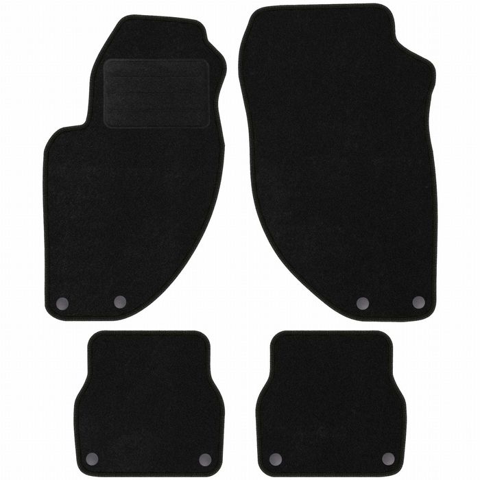 Мокетни стелки Alfa Romeo 166 4бр. комплект Алфа Ромео закопчалки