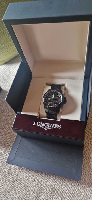 LONGINES CONQUEST V.H.P GMT 43 mm часовник за мъже, оригинал 202