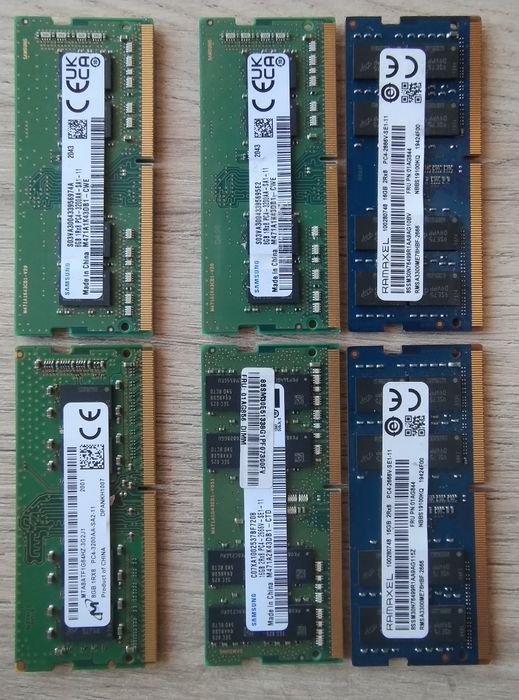 РАМ памети DDR4 за лаптопи/мини компютри