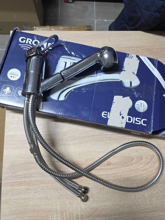 Grohe Eurodisc - Baterie chiuvetă, monocomandă, crom 32257001