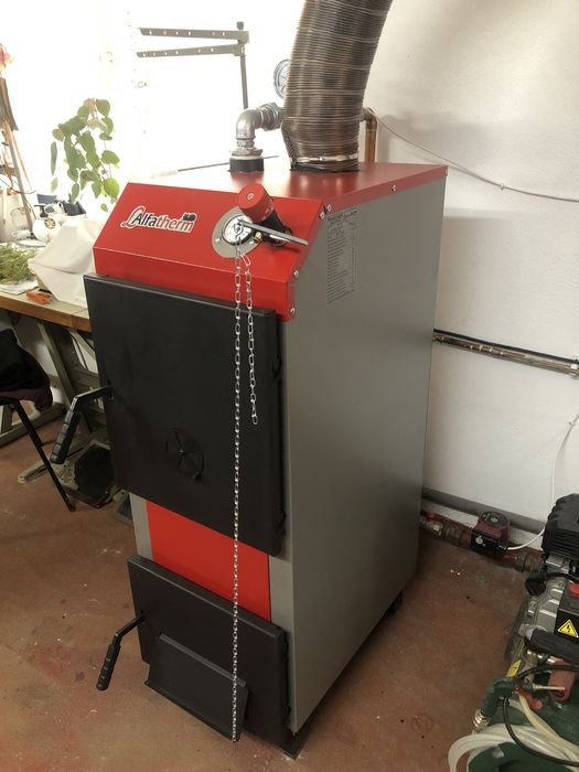Centrala termica pe lemne Alfatherm 27kW