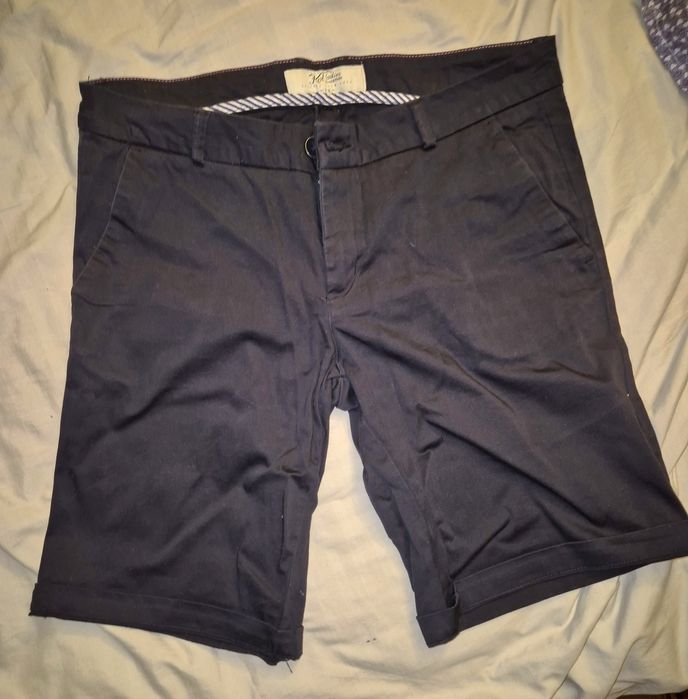 Pantaloni scurți bleumarin,  casual