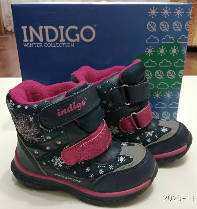 Сапожки зимние для девочки