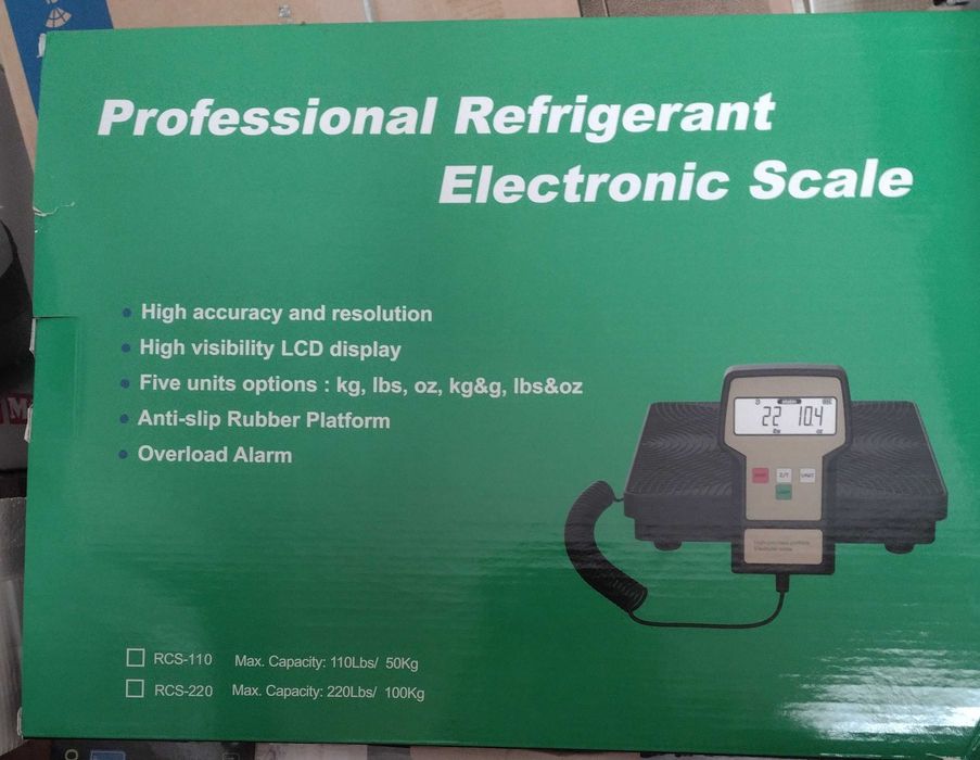 Електронна везна RCS220C до 100  за Фреон прецизност до-+5грама