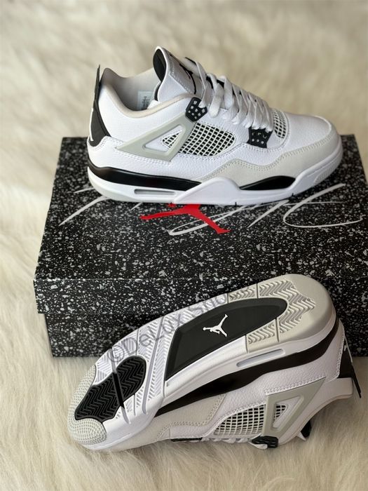 Jordan 4 Retro Military Black Full Box Verificare Colet Air Nike MAX