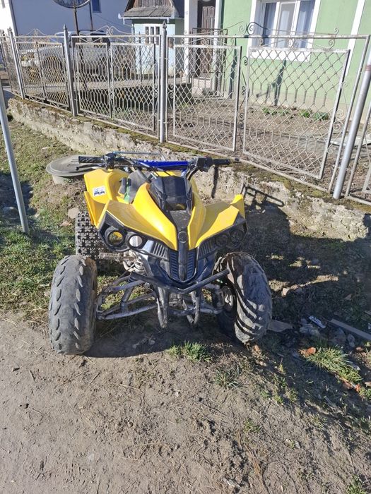 Vand sau schimb cu cross atv 125cc c6 4 timpi semi automat3+1