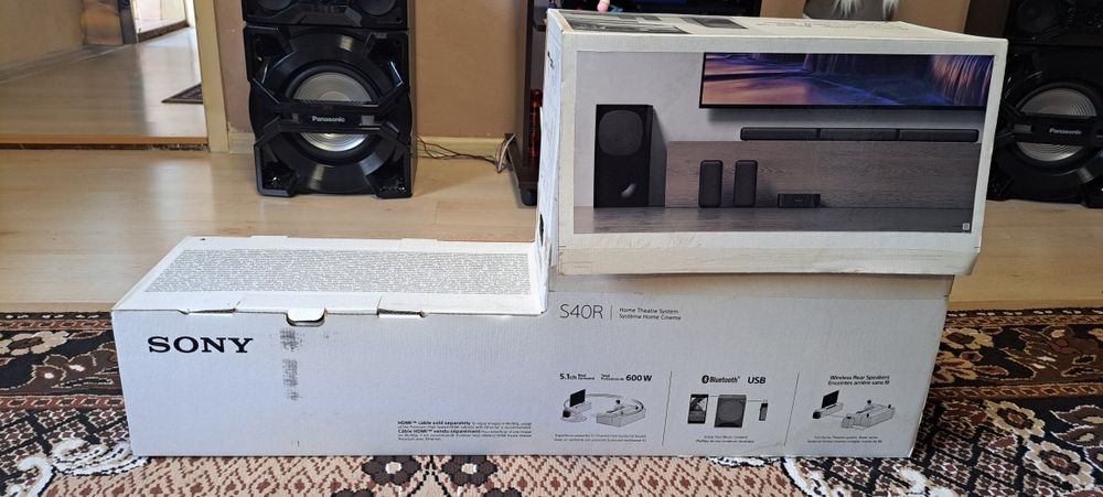 Sony HT-S40R 5.1 домашно кино / 600W / безжични задни колони