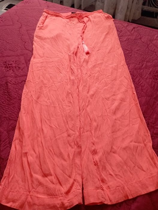 Лот панталони лен,рипс ,широки крачоли