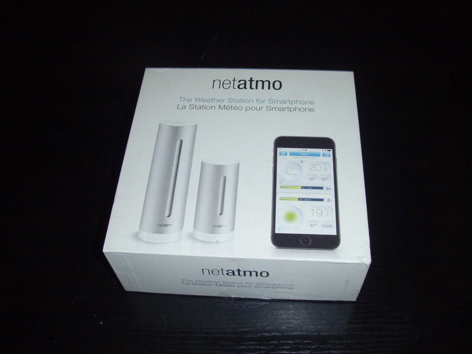 Statie meteo smart wireless Netatmo, noua