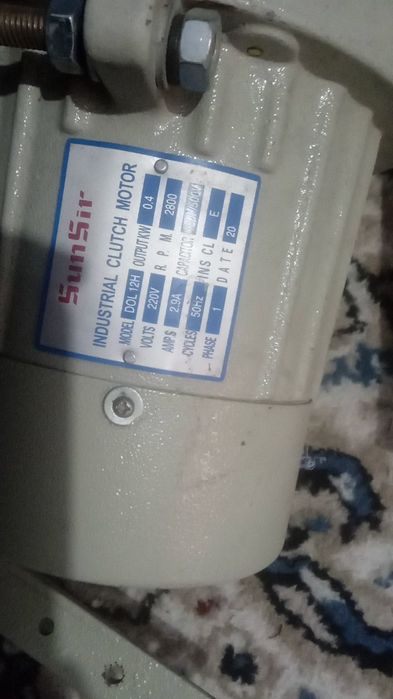 Tikuv mashina matori sotiladi ishlashi zor