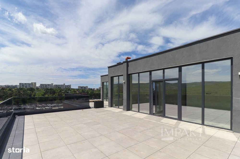 Penthouse de exceptie cu terasa panoramica de 104 m2  in Sopor !