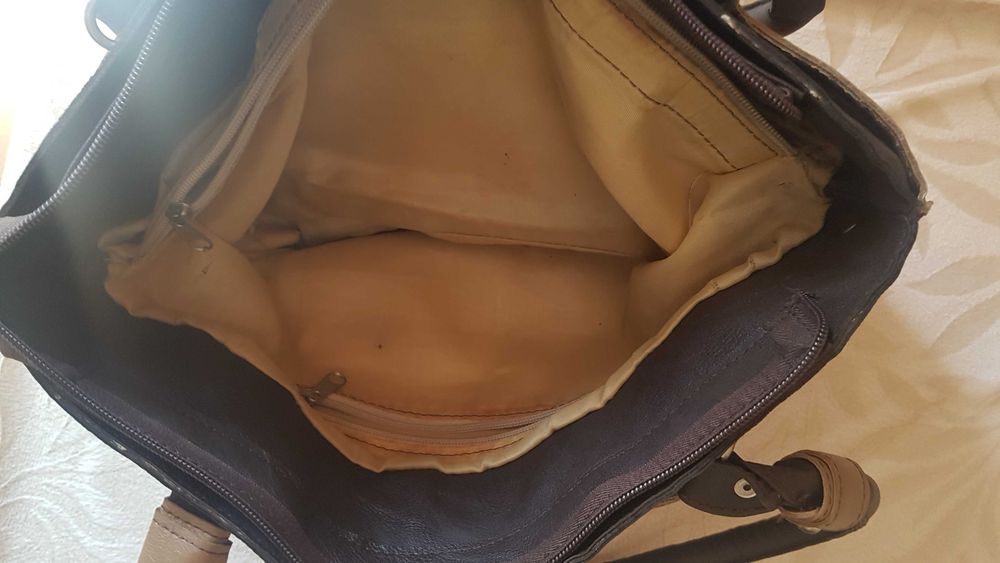 Дамска чанта кожена