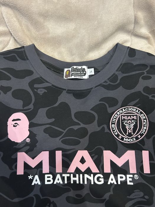 BAPE X INTER MIAMI CF тениска