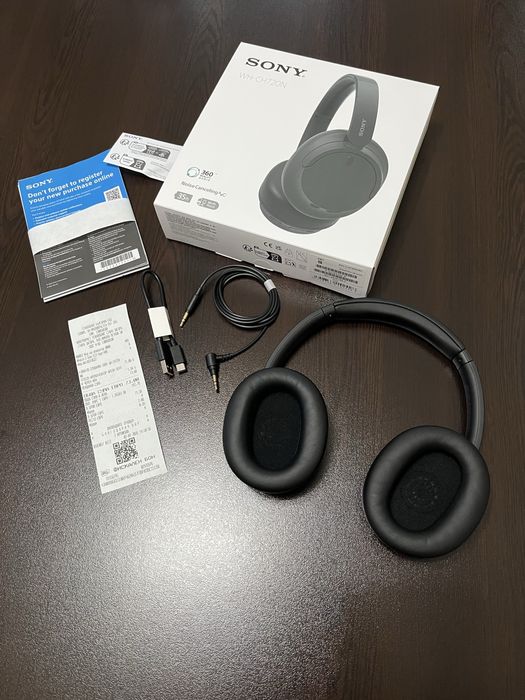 Over- Ear Слушалки SONY WH-CH720N/BC ANC