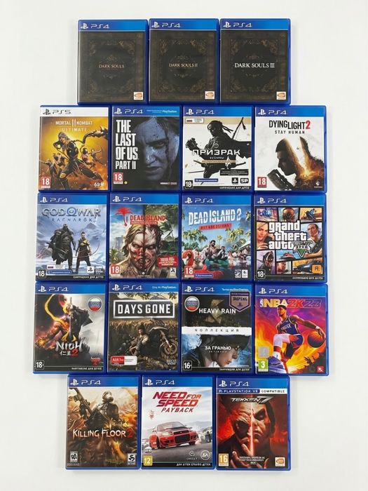 Игры Диски на PS4 PS5/ пс4 пс5 обмен