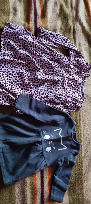 Детска рокля, елек, джинси