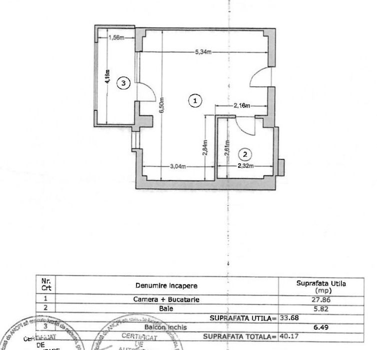 Rezervelor–Militari Residence–Studio 2 cam–Parcare–Comision 0%