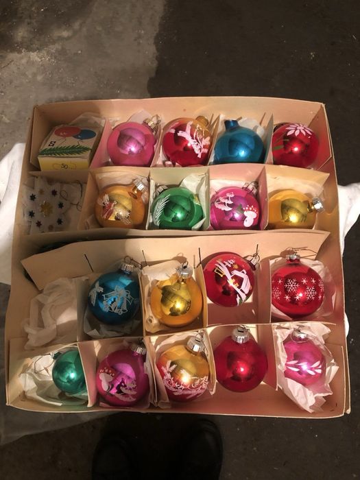 Елочные игрушки новые