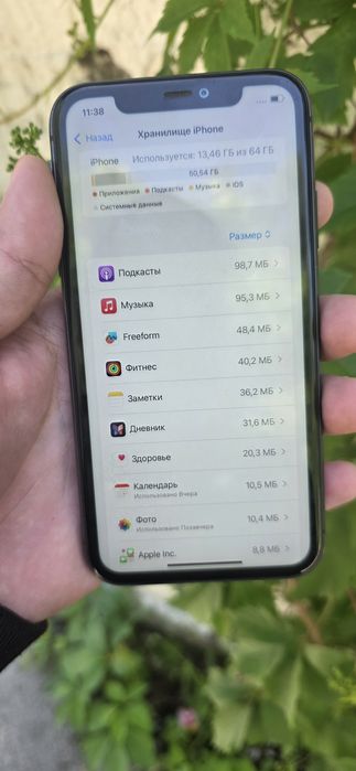 Айфон 11 память 64