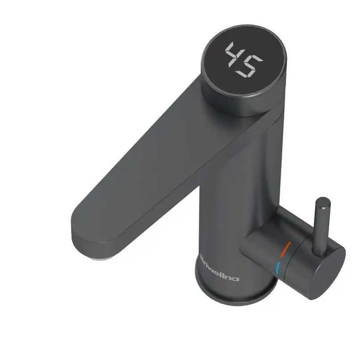 Проточен смесител с нагревател за кухня и баня BM71-Gray
