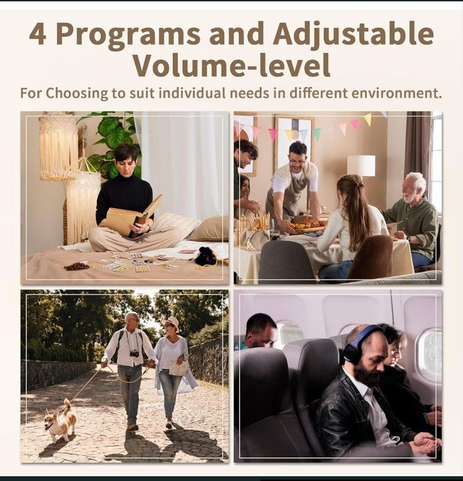 Aparat auditiv bătrâni deficiente de auz reîcarcabil