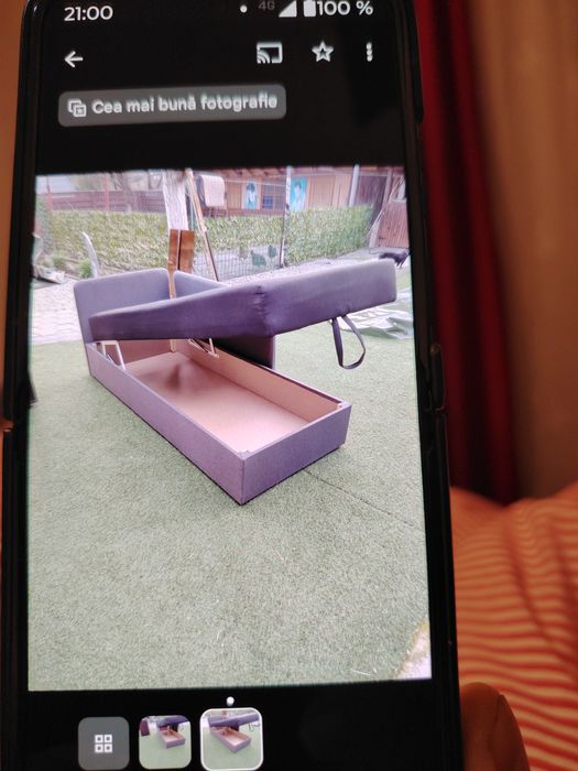 Pat cu lada stare nou preț  750