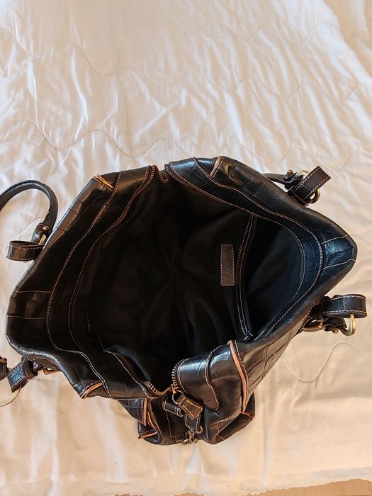 Чанта от естествена кожа