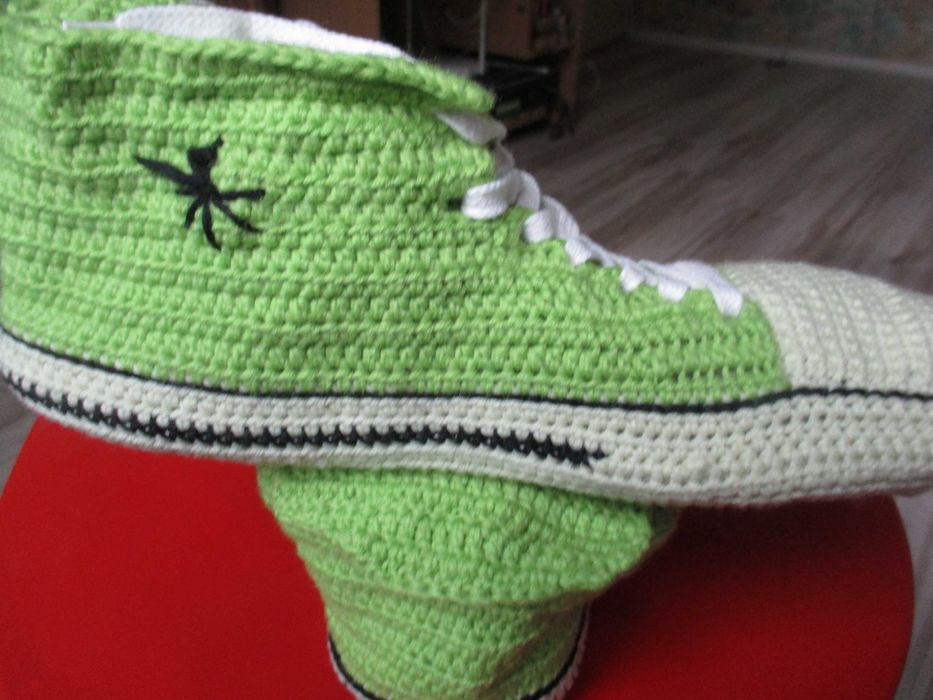 Оригинални терлици "маратонки" от памучна прежда