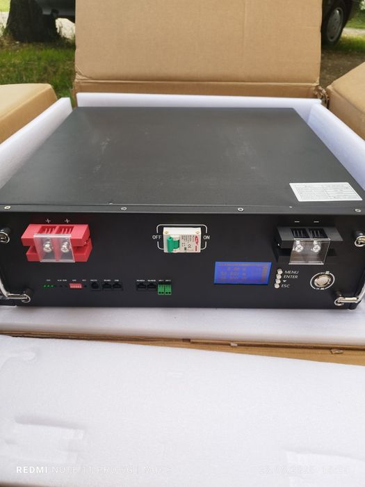 Батерия 100А 5кв литиевойона за соларна система
Спецификации

Номиналн