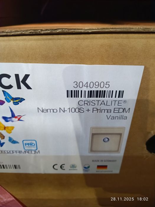 Мивка Schock Nemo  N100S