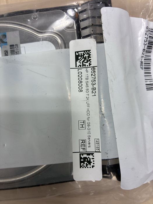 Сървърен хард диск HDD, 1TB HP 3.5 REFURBISHED ENTEPRISE SAS 6G G8-G10 Сървъри