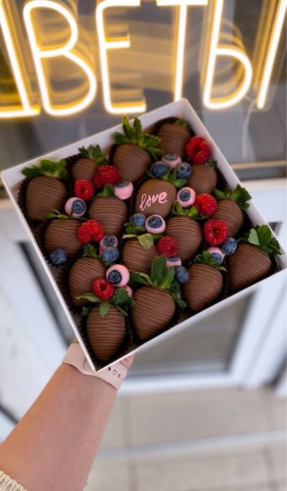 Shokoladli qulupnay Клубника в шоколаде Yangi yil Новый год
